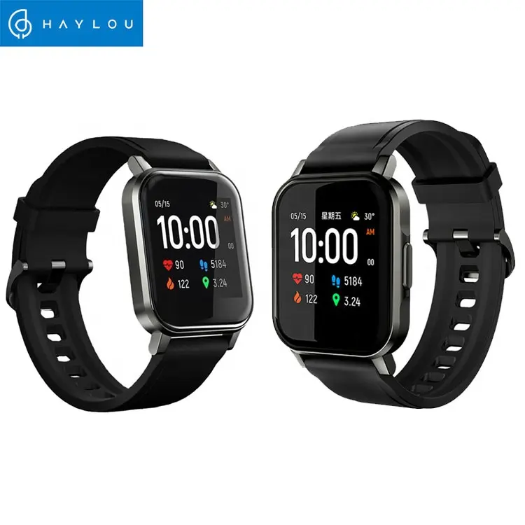 Xiaomi-reloj inteligente Haylou LS02 Mi para hombre, pulsera Digital con monitor de glucosa en sangre, estilo Global, Original, venta al por mayor