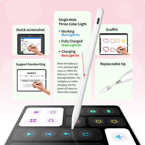 Stylet magnétique hexagonal actif DIHAO 022A <span class=keywords><strong>pour</strong></span> <span class=keywords><strong>iPad</strong></span> <span class=keywords><strong>Pro</strong></span>/Air avec sensibilité à l'inclinaison, rejet de la paume, rechargeable, <span class=keywords><strong>pour</strong></span> <span class=keywords><strong>iPad</strong></span> Note - Product Image 5