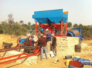 Mesin Konsentrasi Barit Emas Efisiensi Tinggi Pemisah Mineral Berteknologi Tinggi Harga Kompetitif Mesin Jig Motor Baja Karbon - Product Image 6