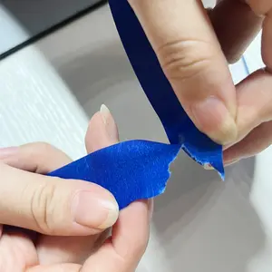 Personalizado Automotive Montagem Heat Tape Pintura Crepe Paper Masking Tape Para Pintura Rotulagem e Bundling Jumbo Roll