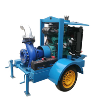 Pompa sentrifugal ujung pompa air mesin Diesel Drip kustom dengan panjang kabel