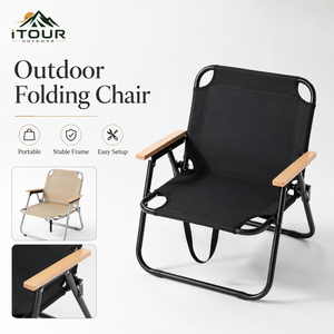 Chaise pliante pour fête et <span class=keywords><strong>camping</strong></span>, résistante à la rouille même en cas d'exposition au <span class=keywords><strong>soleil</strong></span> et à la pluie en extérieur. - Product Image 1
