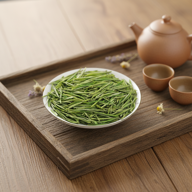 White Milk Tea Green Tea 2025 New Loose Tea High Mountains Cloudy Atmosphere Zhejiang Health Tea Bag & Bulk 300g
