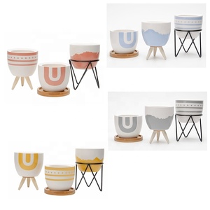 Mini <span class=keywords><strong>pot</strong></span> <span class=keywords><strong>de</strong></span> plante succulente décoratif, <span class=keywords><strong>pot</strong></span> <span class=keywords><strong>de</strong></span> fleurs en céramique pour jardin <span class=keywords><strong>de</strong></span> cactus, <span class=keywords><strong>cache</strong></span>-<span class=keywords><strong>pot</strong></span> <span class=keywords><strong>de</strong></span> bureau pour hôtel - Product Image 4
