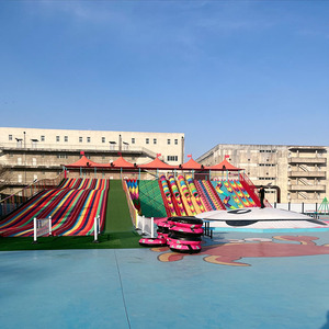 Klq tùy chỉnh lớn người lớn trẻ em chơi khu vực sân chơi ngoài trời thiết bị phiêu lưu thể thao công viên thành phố trò chơi tạo ra - Product Image 2