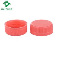 BAITONG nuevo diseño 38MM tapa de plástico de forma redonda a prueba de fugas tapa giratoria de plástico para botella de agua