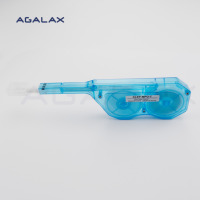 Pembersih Serat Optik Uniqfiber Fiber Optic One Click Cleaner Pen CLEP-MPO-T untuk MPO/MTP 12 Core 600+ Pembersihan Satu Klik