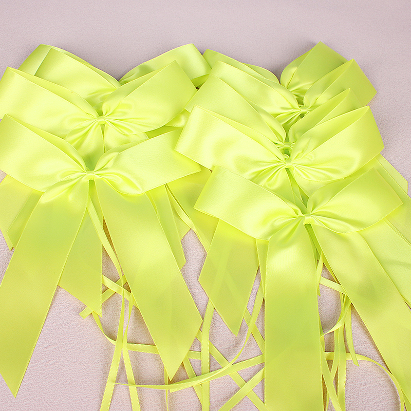 2024 Hot Selling Ready Made Wholesales High Quality Customized DIY Gift Package Polyester Ribbon Spool Bows