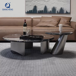 Hiện đại Minimalistic wabi-sabi Bàn cà phê cho CEO phòng ngủ đơn giản đồ nội thất khách sạn cạnh giường ngủ cuối trung tâm bảng sản xuất tại Trung Quốc - Product Image 4