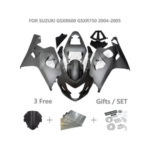 Kit de carénage pour SUZUKI <span class=keywords><strong>GSXR</strong></span> <span class=keywords><strong>600</strong></span> 750 2004-2005 <span class=keywords><strong>K4</strong></span> K5 GSXR600 GSXR750 S0604-142a ABS Injection plastique moto accessoires - Product Image 1