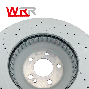 2234214200 2234214100 จานเบรกสำหรับรถเบนซ์ W223 S500 S580 จานดิสก์เบรกหน้าที่เชื่อถือได้ อะไหล่เปลี่ยนทดแทน - Product Image 4