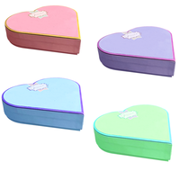 Caja de chocolate de corazón de Navidad personalizada con Manejo de Impresión de revestimiento UV de laminación mate en relieve