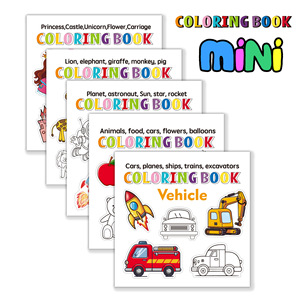 Piccolo simpatico e accogliente 50 P audaci e facili adulti <span class=keywords><strong>da</strong></span> colorare animali educativi per bambini stampa <span class=keywords><strong>di</strong></span> attività Mini libro <span class=keywords><strong>di</strong></span> carta con rilegatura - Product Image 2