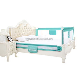 Barrière de <span class=keywords><strong>lit</strong></span> extra longue pour <span class=keywords><strong>lit</strong></span> de 1,8 m / Barrière réglable en hauteur pour tout-petit / Garde-<span class=keywords><strong>lit</strong></span> confortable pour <span class=keywords><strong>lit</strong></span> double Queen Size 0-3 ans - Product Image 1