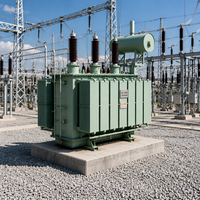 Transformateur de puissance immergé dans l'huile SSZ18 50MVA 110kV à trois enroulements, bobine triphasée concentrique, sortie personnalisée