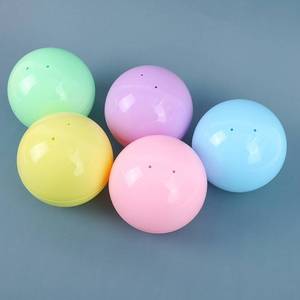 Hot Bán 120Mm Nhựa Macaron Bóng Kích Thước Lớn Rỗng Viên Nang Đồ Chơi Cho Trẻ Em Phong Cách Cổ Điển Máy Bán Hàng Tự Động Với Nhiều Màu Sắc - Product Image 2