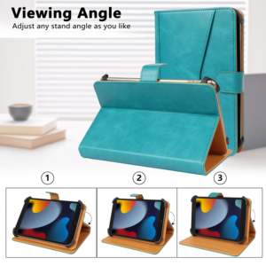 <span class=keywords><strong>7</strong></span> <span class=keywords><strong>pouces</strong></span> mignon fille antichoc étui pour tablette en cuir PU pour <span class=keywords><strong>iPad</strong></span> Honor Pad X9 pour Samsung A7 Lite étuis universels pour tablette - Product Image 2