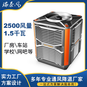 เครื่องทำความเย็นแบบพกพา RT-FANS 12000 BTU ระบบทำความเย็นแบบระเหยสำหรับโรงงานและเวิร์กช็อป - Product Image 5