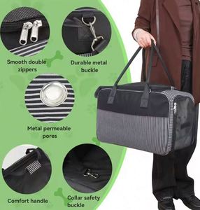 Free Sample Pet Bag Airline Approved <b>Soft</b>-Sided Dog Travel <b>Carrier</b> Bag for <b>Cats</b>,Dogs Puppy - Product Image 3
