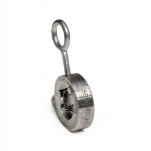 Vanne de retenue à double plaque en acier inoxydable CF8M, conception à double plaque, 150 LB, vanne de pipeline anti-retour - Product Image 1
