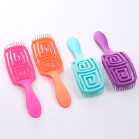 Brosse à bonbons, Logo personnalisé pour sèche-cheveux et volumateur, brosse de Massage à Air chaud, démêlante pour les cheveux, vente en gros