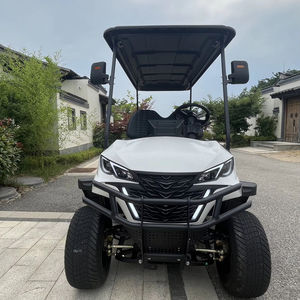 Voitures de golf électriques tout-terrain 6 places pour adultes, buggy de golf, véhicule de patrouille pour le divertissement en plein air sur routes non publiques - Product Image 1