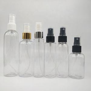 Frasco Borrifador Vazio Transparente de 30ml <span class=keywords><strong>50ml</strong></span> 60ml 80ml 100ml 120ml 150ml 250ml 500ml de Plástico PET para Álcool - Product Image 3