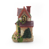 Rumah miniatur, resin, dekorasi rumah langsung pabrik