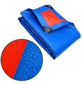 Lona de Microfibra Tejida de <span class=keywords><strong>PE</strong></span> Resistente de 6x8m, Impermeable, Resistente al Sol, al Frío y al Envejecimiento, Plegable, Lisa, Mediana, Textil para el Hogar - Product Image 1