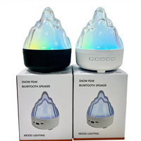 Lampe d'ambiance RGB W12 Iceberg transfrontalière pour haut-parleur, batterie 1000-2000 mAh pour veilleuse de chevet de chambre et stand de bar