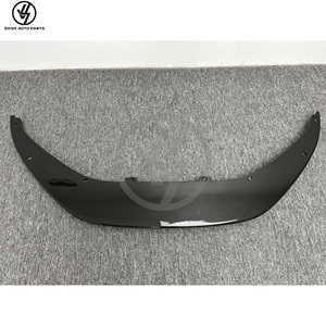 New High Quality Dry Carbon Fiber Bumper Front <b>Lip</b> & <b>Splitter</b> for Audi R8 2016-2018 Glossy Twill Weave Accurate 1:1 Fitment - Product Image 6