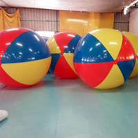 Grand ballon de natation gonflable en PVC pour les jeux de plein air Ballon d'eau en plastique Ballon de plage pour les fêtes