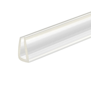 Profilo a U in Gomma per Vetro, Striscia Sigillante in PVC, Canale a U per Vetratura - Product Image 2