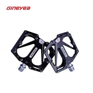 Pédale de vélo de montagne en alliage d'aluminium GINEYEA, pédale CNC pour VTT, pédale de vélo tout-terrain, pédale de cyclisme à 3 roulements <span class=keywords><strong>DU</strong></span>, pédale élargie pour la conduite - Product Image 2