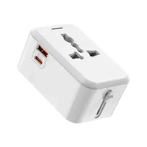 OSWELL universal travel charger power adaptor socket EU AUS UK US plugs USB-C adapter