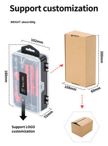 Set cacciavite di precisione 117 in 1 Kit di riparazione magnetica per iPhone Tablet <span class=keywords><strong>PC</strong></span> - Product Image 5