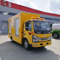 HEAVSTY Nuevo Vehículo de Rescate de Ingeniería Diésel Manual de 143/155 HP Euro6 con Distancia entre Ejes de 3308 mm para Dongfeng Dolica D6 CLD5060XXH6