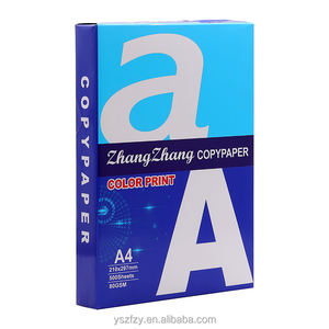 Prezzo all'Ingrosso <span class=keywords><strong>Carta</strong></span> da Copia Marca Zhongfa Formato Letter <span class=keywords><strong>A4</strong></span> 8.5x11 70gsm/80gsm 500 Fogli per Risma da Shandong - Product Image 4