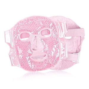 Masque facial réutilisable à billes de gel chaud et froid pour les yeux gonflés, compresse froide pour le visage, <span class=keywords><strong>SPA</strong></span> facial pour femme, idéal pour le sommeil - Product Image 6