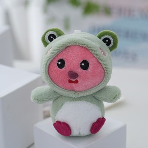 Peluche bébé castor mignonne à costume interchangeable, pendentif pour sac, poupée pour machine à pinces, porte-clés, petit cadeau, vente en gros - Product Image 6