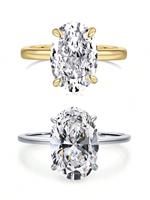 Bague de fiançailles MYF classique en argent sterling 925 plaqué rhodium avec zircon taille princesse, certifiée GRA, style hip-hop pour mariage et soirée