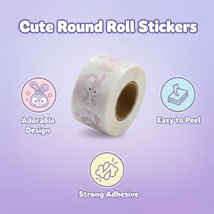 Sticker Custom Print Brand Logo Circle Stickers for <b>Packaging</b> <b>Label</b> Adhesive Vinyl Waterproof Round Sealing <b>Label</b> Sticker Roll - Product Image 4