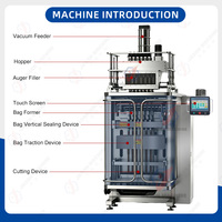 Machine d'emballage automatique multi-pistes 6 voies pour poudre d'extrait de Kava et poudre de safran en sachets stick