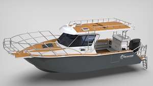 Yate de Pesca de Lujo Gospel de <span class=keywords><strong>8m</strong></span>, de Aluminio Soldado, con Cabina, para Pesca Deportiva y Recreativa - Product Image 4
