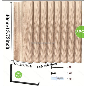 Bộ <span class=keywords><strong>8</strong></span> Chiều Rộng 5.9 Inch Tường Lưu Trữ Kệ Nổi Kệ Cho Phòng Ngủ Phòng Khách Nhà Bếp Phòng Tắm Trang Trí Nội Thất - Product Image 2