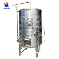 Récipient supérieur ouvert de fermenteur de canal de fourchette de l'acier inoxydable 5000L