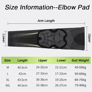 Conjunto de Rodilleras y Coderas de Esponja de Nido de Abeja Anticolisión, Soporte de Rodilla y Manga de Brazo <span class=keywords><strong>para</strong></span> Protección en Ciclismo y Correr al Aire Libre en Verano - Product Image 5