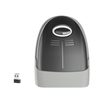 Escáner de Códigos de Barras Inalámbrico NORGEE N1200R, Lector de Códigos QR 2D para Almacenes, 2.4G y USB