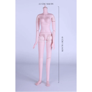 Pakaian boneka 18 inci, pakaian boneka untuk tubuh boneka 4 titik, 45 Cm, badan BJD, 23 sambungan, pakaian boneka lem untuk Paola Reina 32 Ob, Set baru, lem penuh - Product Image 1