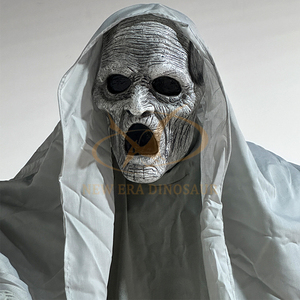 Thực Tế Ma Điện Mô Hình Bộ Xương Sọ Hoạt Hình Trong Nhà Kim Loại Đạo Cụ Cho Halloween Cho Trung Tâm Mua Sắm Phiêu Lưu Công Viên - Product Image 4